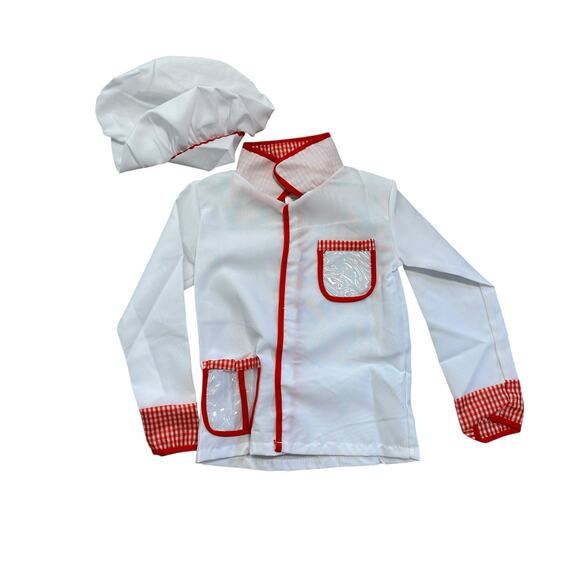 Master Chef Kids Halloween Costume Boys Girls Age 5-6 New Cooking Food Party - Picture 2 of 5